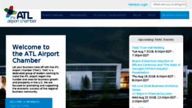 What Airportchamber.com website looked like in 2018 (5 years ago)