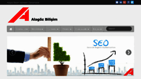 What Alagozbilisim.com website looked like in 2018 (5 years ago)