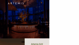 What Artemisgrill.com.sg website looked like in 2018 (5 years ago)