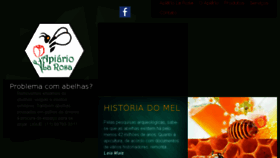 What Apiariolarosa.com.br website looked like in 2018 (5 years ago)