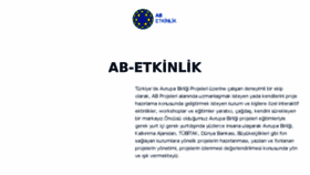What Ab-etkinlik.com website looked like in 2018 (5 years ago)