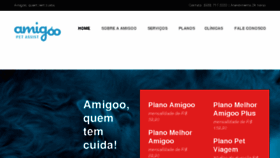 What Amigoopet.com.br website looked like in 2018 (5 years ago)