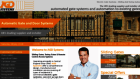 What Agdsystems.co.uk website looked like in 2018 (5 years ago)