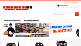 What Agristore.pl website looked like in 2018 (5 years ago)