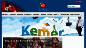 What Antalya-kemer.bel.tr website looked like in 2018 (5 years ago)