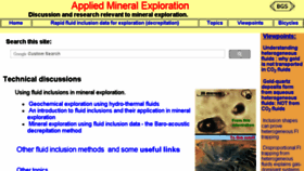 What Appliedminex.com website looked like in 2018 (5 years ago)