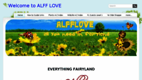 What Alfflove.com website looked like in 2018 (5 years ago)