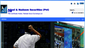 What Adeelnadeem.pk website looked like in 2018 (5 years ago)