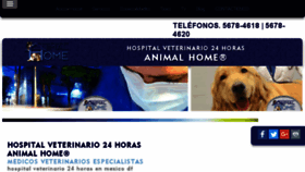 What Animalhome.com.mx website looked like in 2018 (5 years ago)