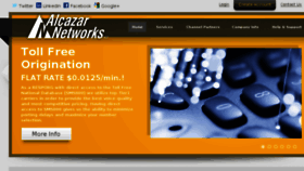 What Alcazarnetworks.com website looked like in 2018 (5 years ago)