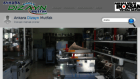 What Ankaradizaynmutfak.com.tr website looked like in 2018 (8 years ago)
