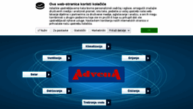 What Advena.hr website looked like in 2018 (5 years ago)