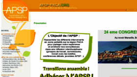 What Apsp-paca.net website looked like in 2018 (5 years ago)