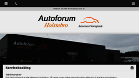 What Autoforumholstebro.dk website looked like in 2018 (5 years ago)