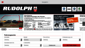 What Autohaus-rudolph.de website looked like in 2018 (5 years ago)