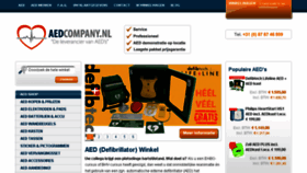 What Aedcompany.nl website looked like in 2018 (8 years ago)