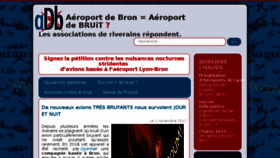 What Aeroportdebruit.fr website looked like in 2018 (5 years ago)