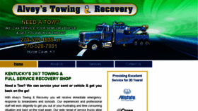 What Alveystowing.com website looked like in 2018 (5 years ago)