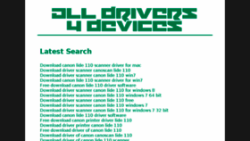 What Alldrivers4devices.net website looked like in 2018 (5 years ago)