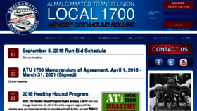 What Atu1700.org website looked like in 2018 (5 years ago)
