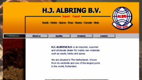 What Albring.nl website looked like in 2018 (5 years ago)