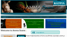 What Ammascan.com website looked like in 2018 (5 years ago)