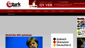 What Ayturk.de website looked like in 2018 (5 years ago)