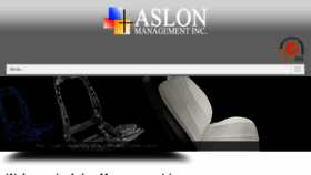 What Aslon.ca website looked like in 2018 (5 years ago)