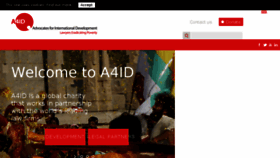 What A4id.org website looked like in 2018 (6 years ago)
