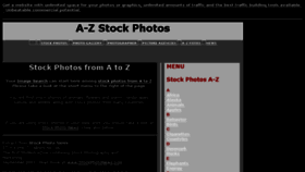 What Azstockphotos.com website looked like in 2018 (7 years ago)