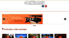 What Applicajaen.com website looked like in 2018 (5 years ago)