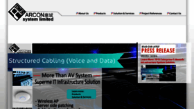 What Arcon.com.hk website looked like in 2018 (6 years ago)