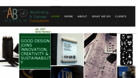 What Abdesignonline.com website looked like in 2018 (6 years ago)