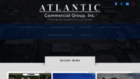 What Atlanticcg.com website looked like in 2018 (5 years ago)