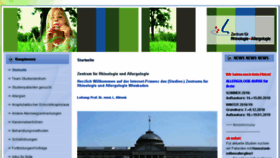 What Allergiezentrum.org website looked like in 2018 (5 years ago)