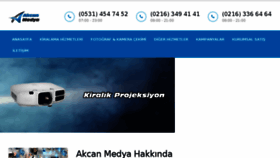 What Akcanmedya.com website looked like in 2018 (5 years ago)