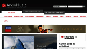 What Arkivmusic.de website looked like in 2018 (5 years ago)
