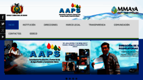 What Aaps.gob.bo website looked like in 2018 (5 years ago)