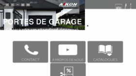 What Aikondistribution.fr website looked like in 2018 (5 years ago)