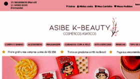 What Asibe.com.br website looked like in 2018 (5 years ago)