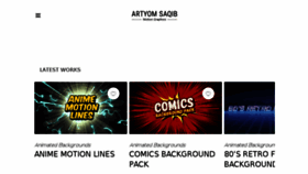 What Artsqb.com website looked like in 2018 (7 years ago)
