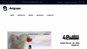 What Avigrupo.com.mx website looked like in 2018 (5 years ago)