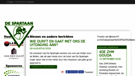 What Avdespartaan.nl website looked like in 2018 (5 years ago)