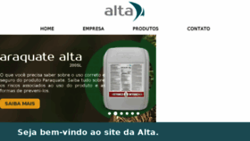 What Alta-brasil.com website looked like in 2018 (5 years ago)