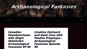 What Archyfantasies.com website looked like in 2018 (5 years ago)