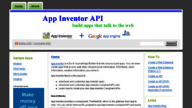 What Appinventorapi.com website looked like in 2018 (5 years ago)