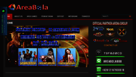 What Areabola.com website looked like in 2018 (5 years ago)