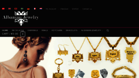What Albanianjewelry.com website looked like in 2018 (5 years ago)