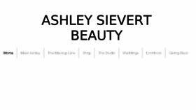 What Ashleysievert.com website looked like in 2018 (5 years ago)