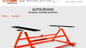What Autolift3000.com website looked like in 2018 (5 years ago)